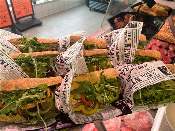 Flæskestegs sandwich