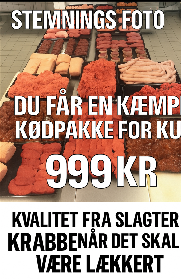 Kæmpe kødkasser